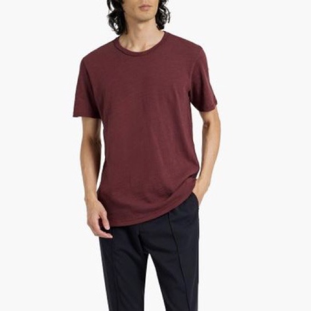 Rag & Bone | Classic Flame Slub Cotton Jersey Tee Size L